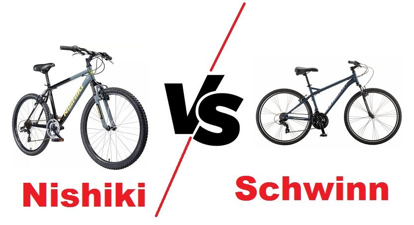 Nishiki Vs schwinn bikes