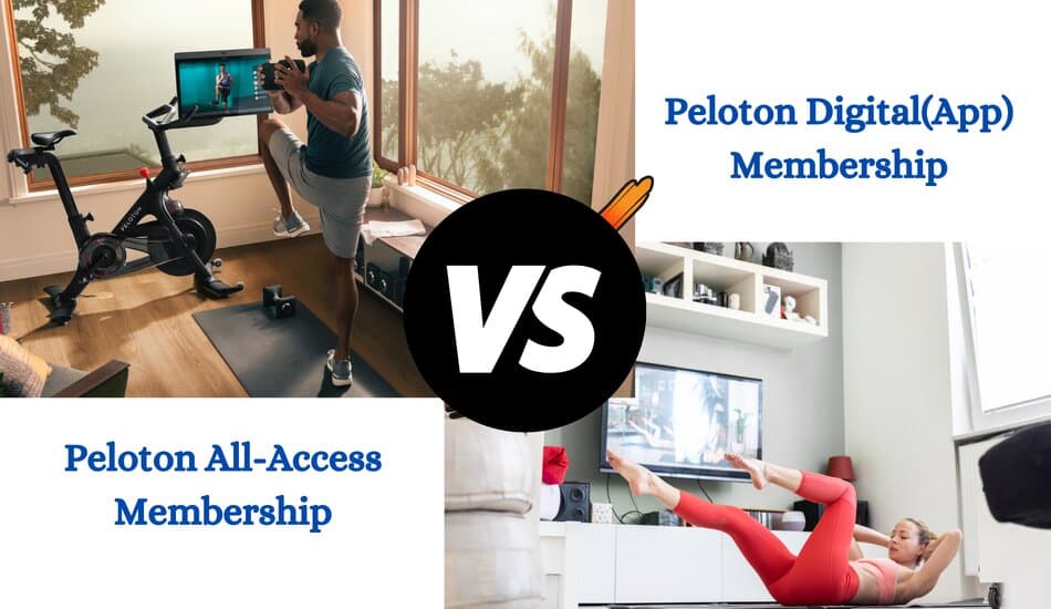 Peloton All-Access Vs. Digital App Memberships