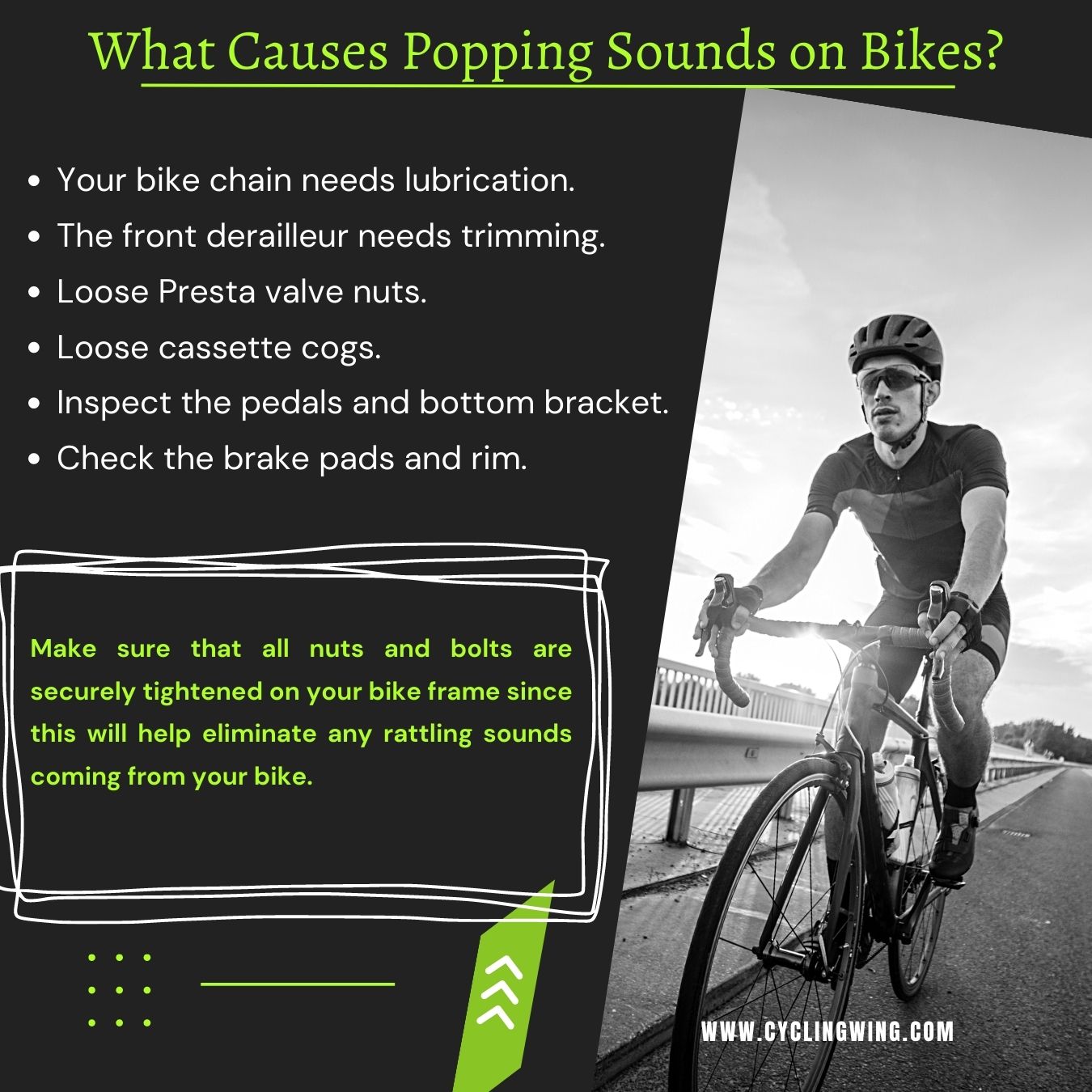 Troubleshooting Popping Sounds From Your Bicycle